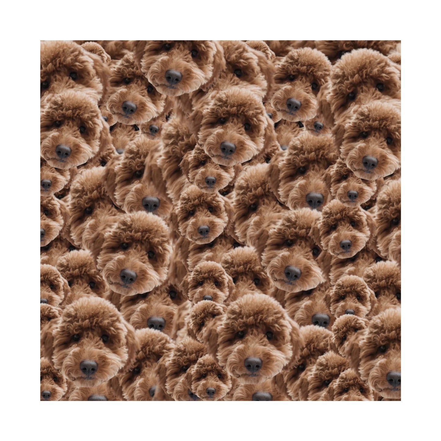 Egyedi Fényképes Párna - Arc Kavalkád