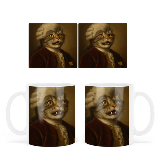 egyedi fényképes királyi portré bögre