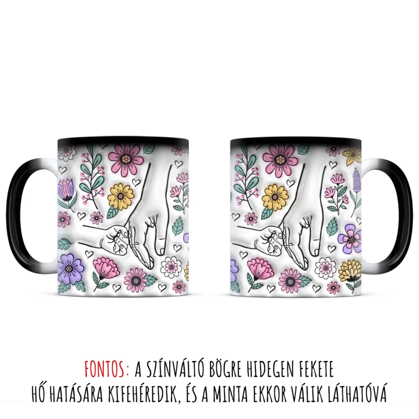 egyedi személyre szabható neves bögre anyák napi ajándék gyerekek nevével