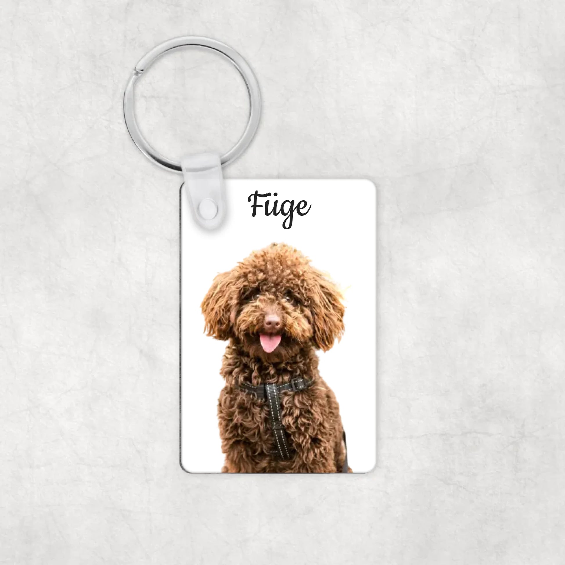 egyedi-fényképes-kutyás-kulcstartó