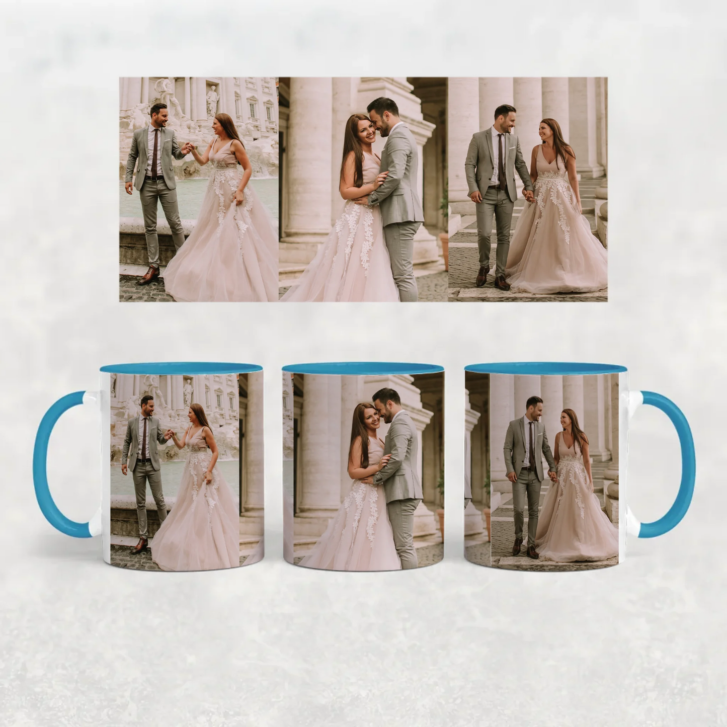 egyedi fényképes bögre 3 fényképpel