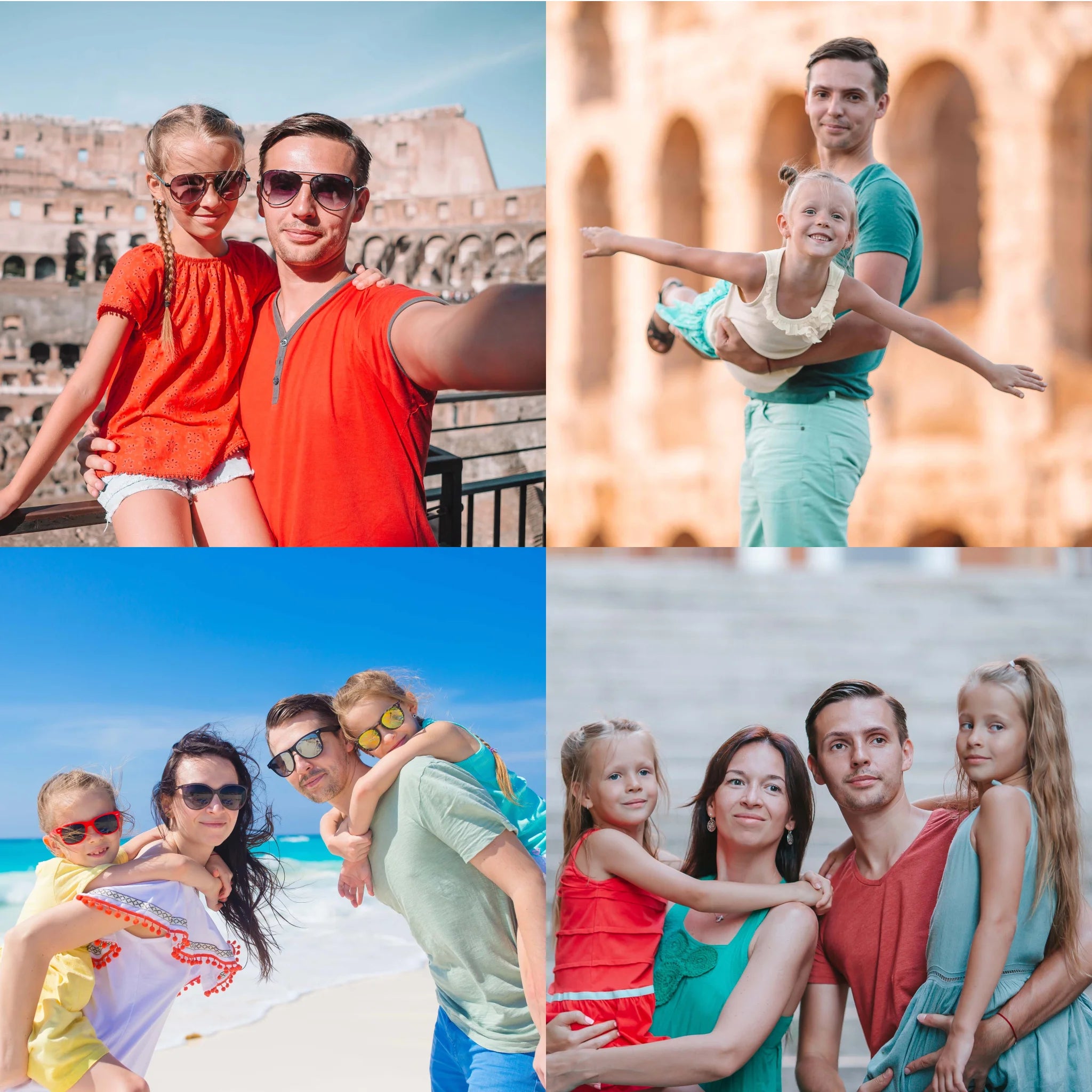 egyedi személyre szabható fényképes párna négy fényképpel