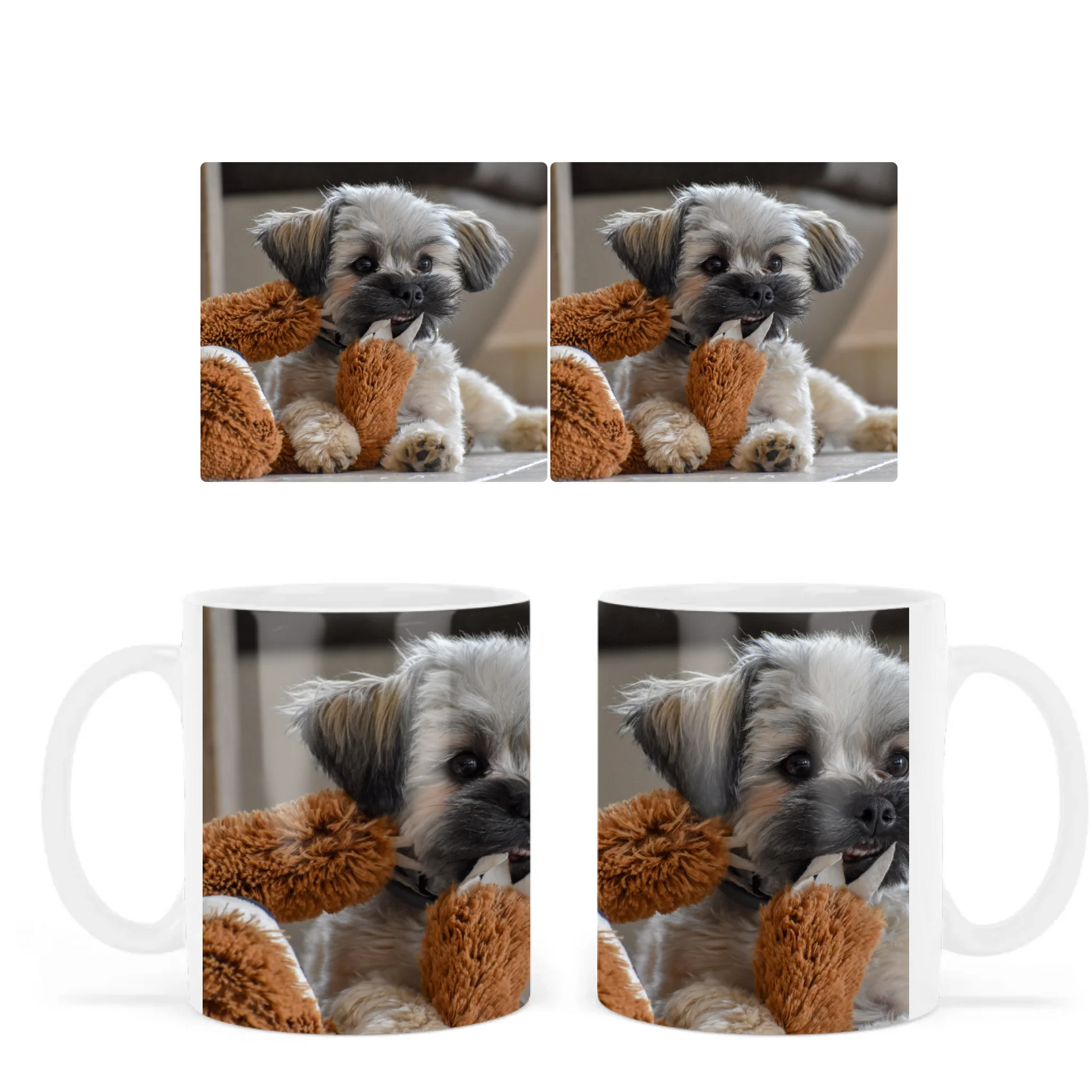 egyedi fényképes kutyás bögre