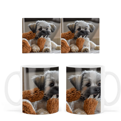 egyedi fényképes kutyás bögre