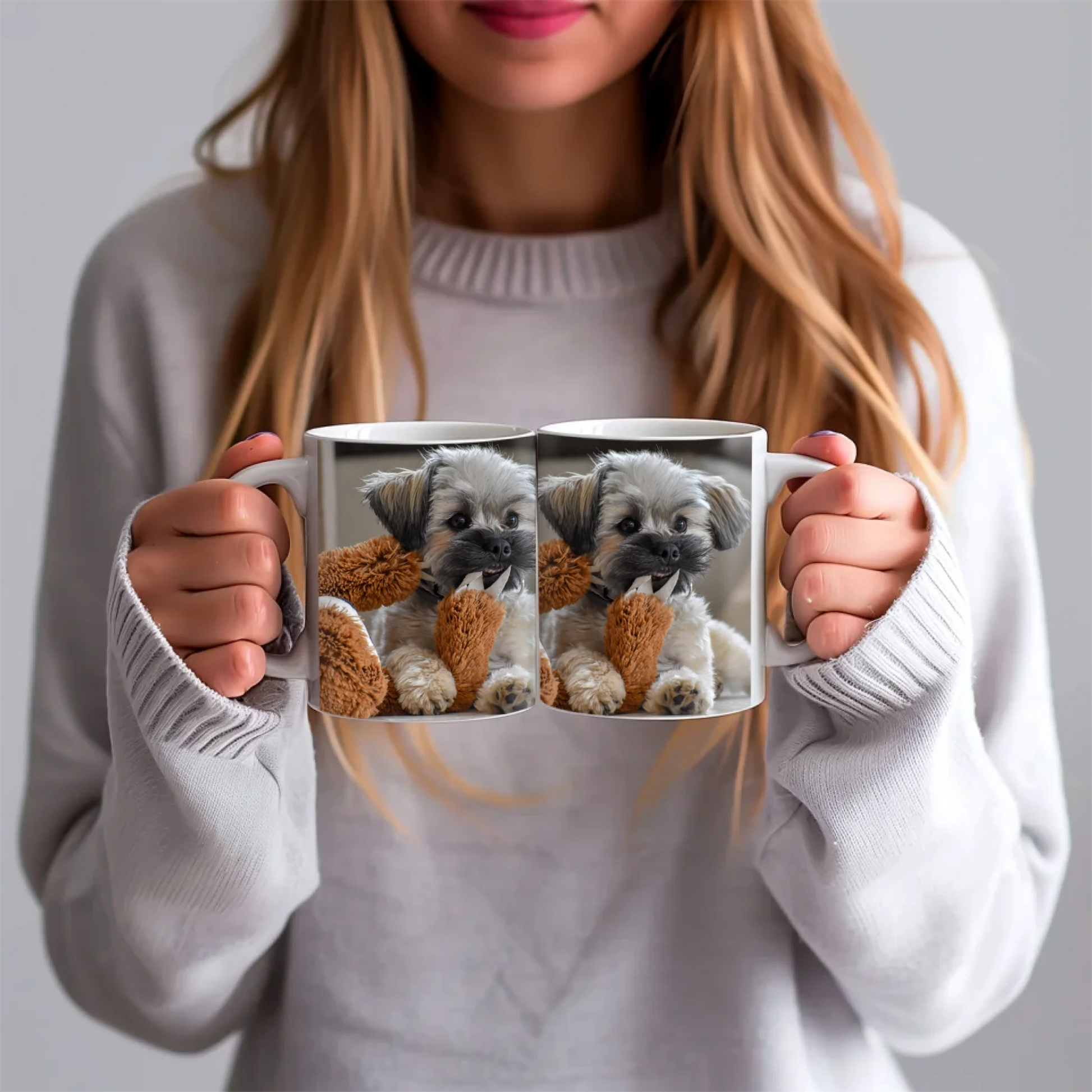 egyedi fényképes kutyás bögre