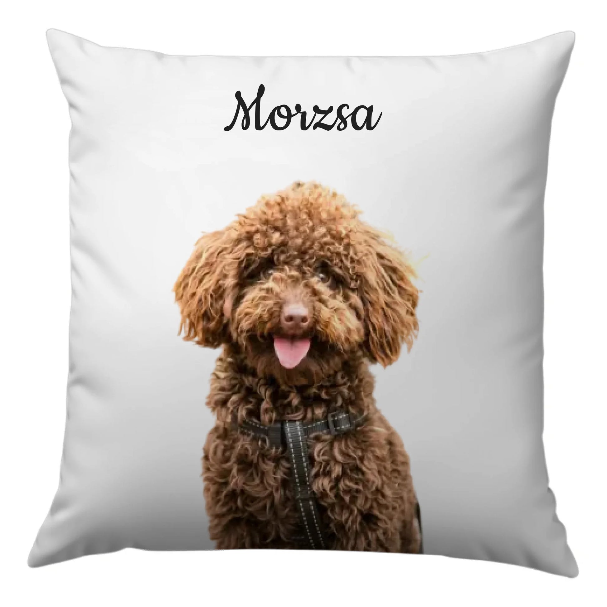 Egyedi Fényképes Kutyás Párna Névvel