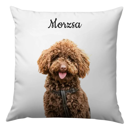 Egyedi Fényképes Kutyás Párna Névvel