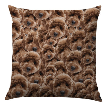 Egyedi Fényképes Párna - Arc Kavalkád