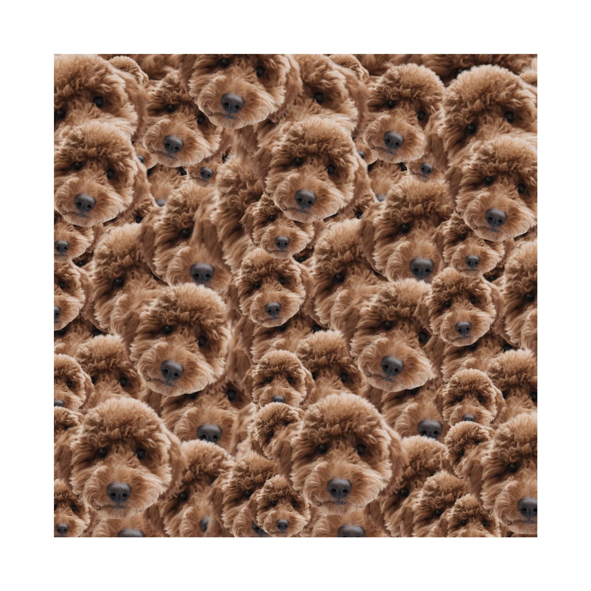 Egyedi Fényképes Párna - Arc Kavalkád