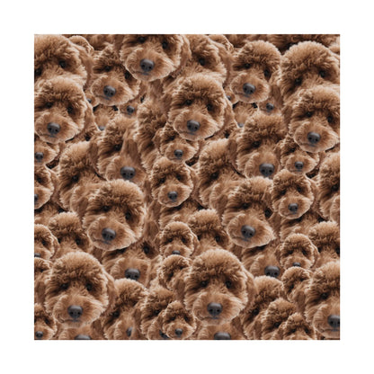 Egyedi Fényképes Párna - Arc Kavalkád