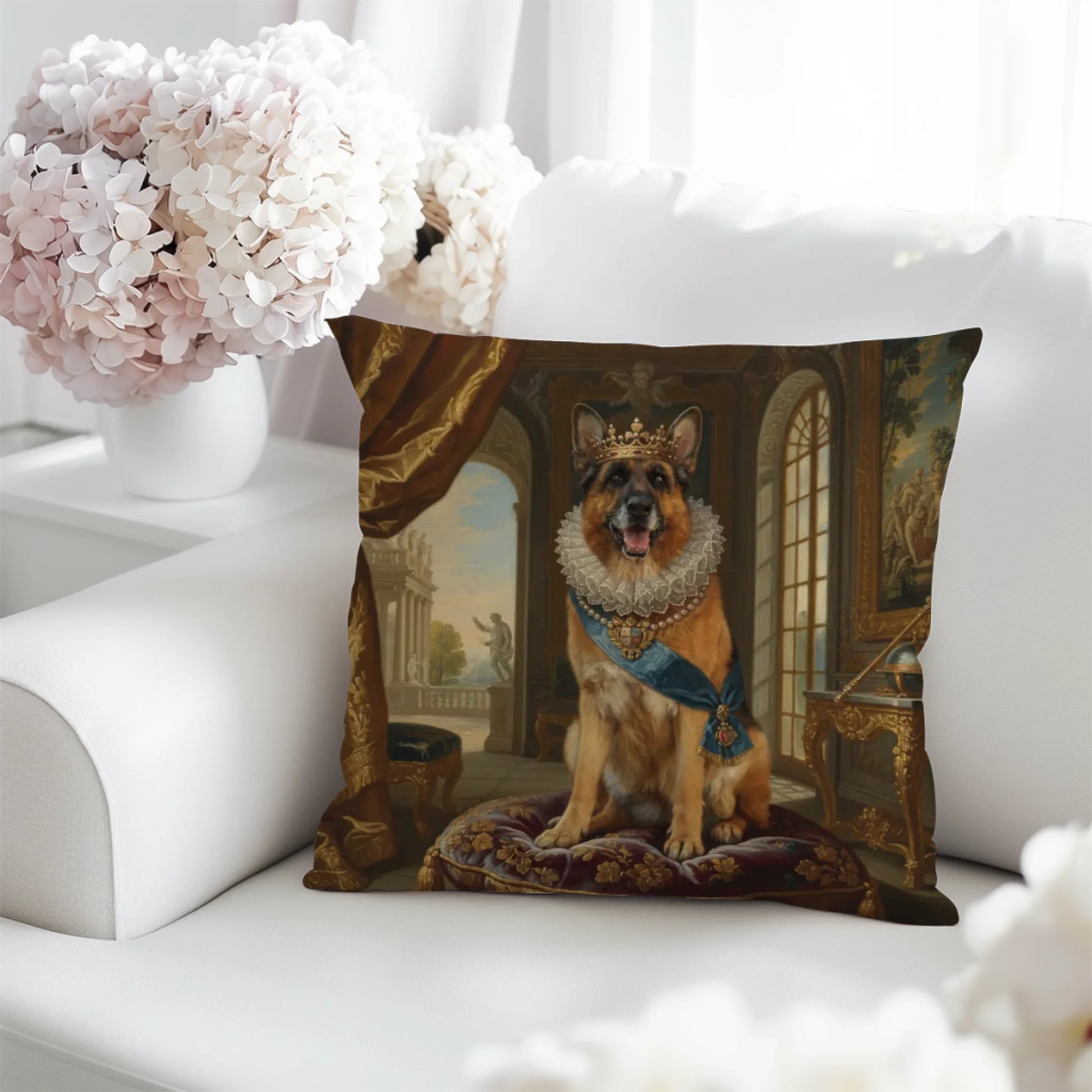 egyedi fényképes díszpárna 3 fényképpel fullprint álló formátum