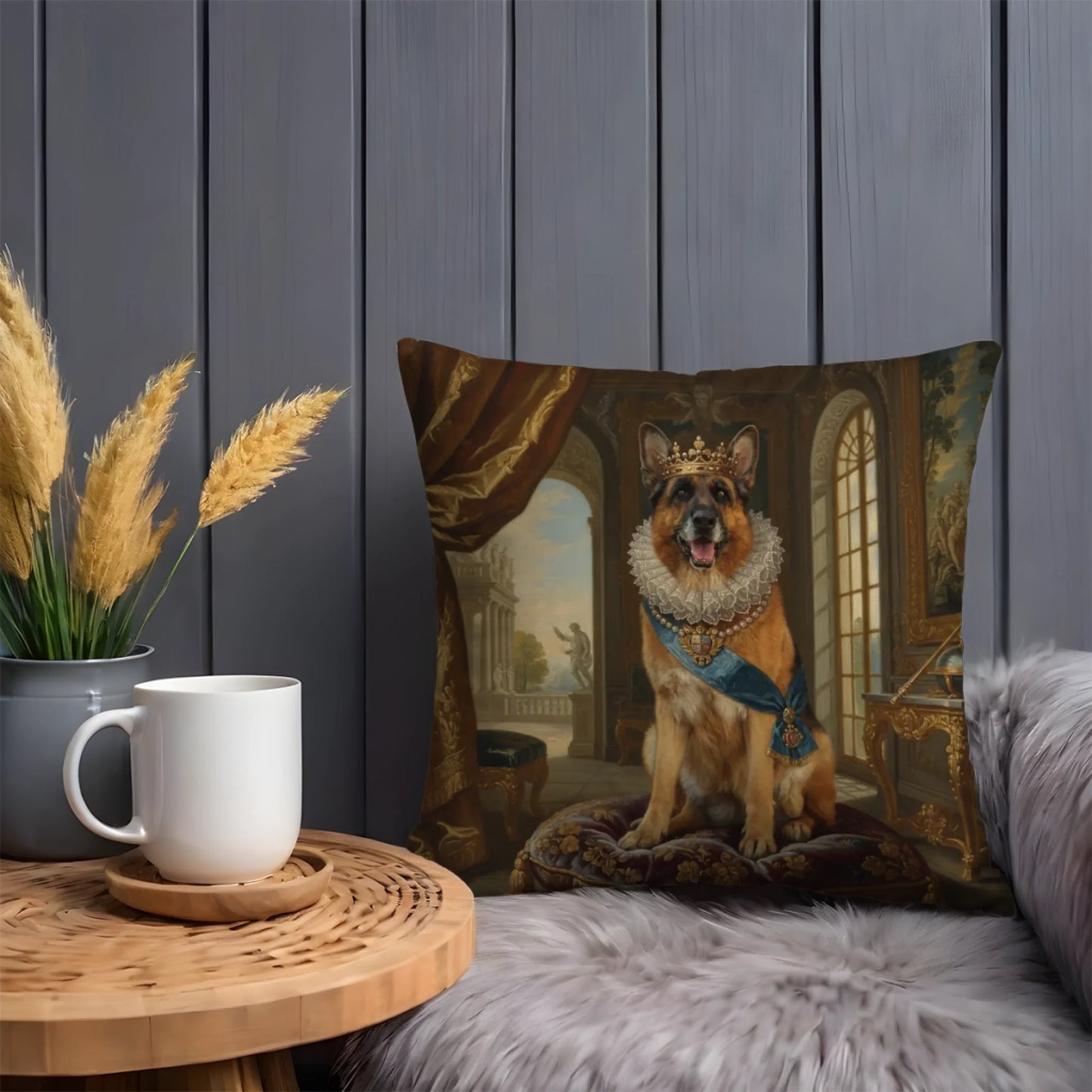 egyedi fényképes díszpárna 3 fényképpel fullprint álló formátum