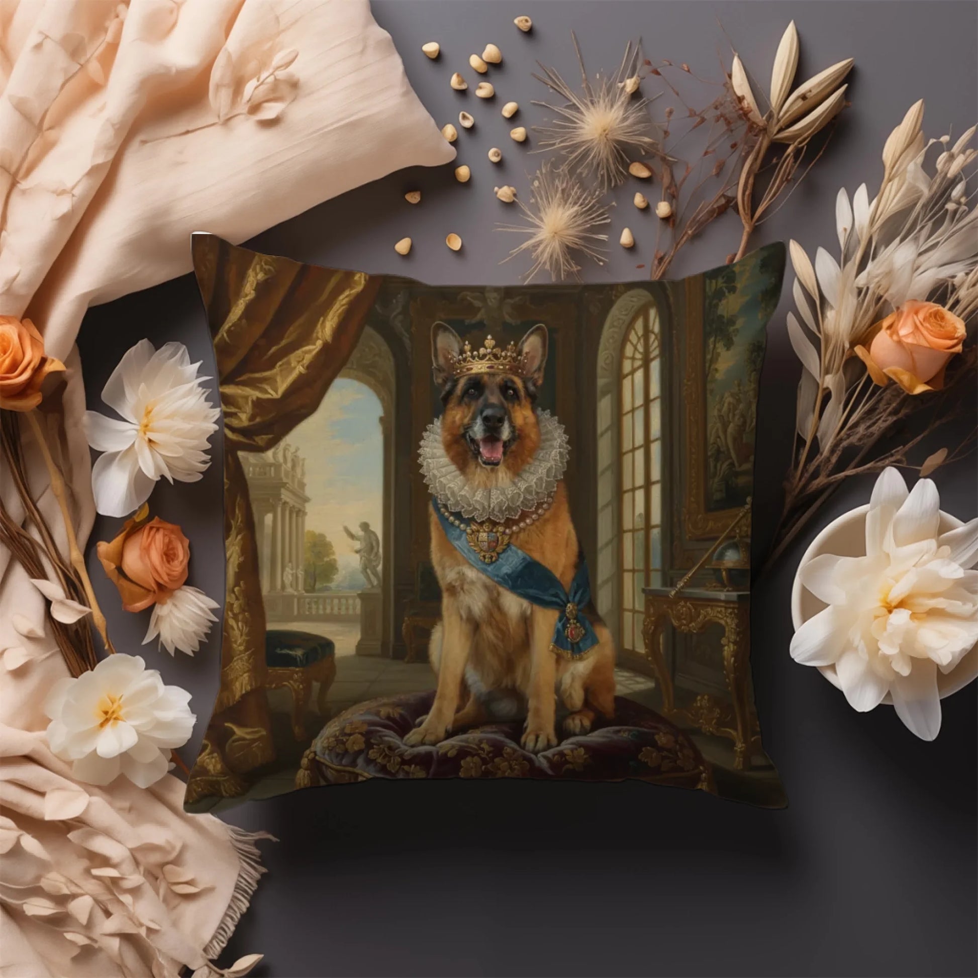 egyedi fényképes díszpárna 3 fényképpel fullprint álló formátum