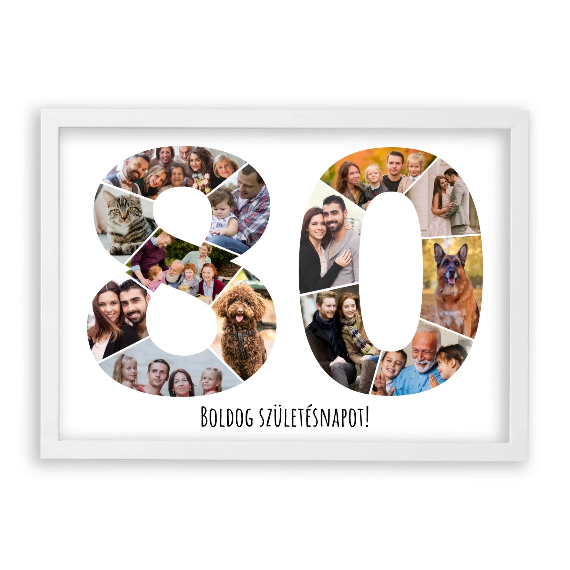 A4 mdf fehér keskeny vízszintes