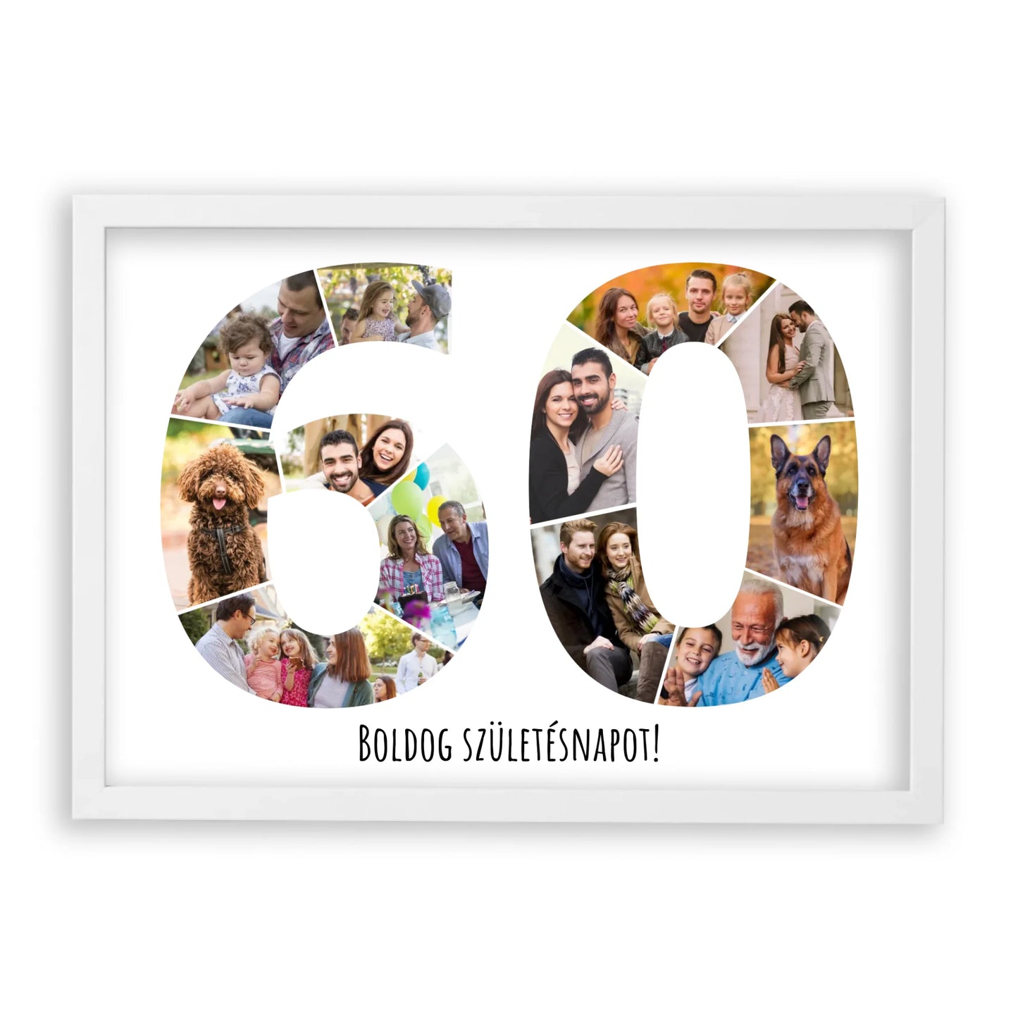 A4 mdf fehér keskeny vízszintes