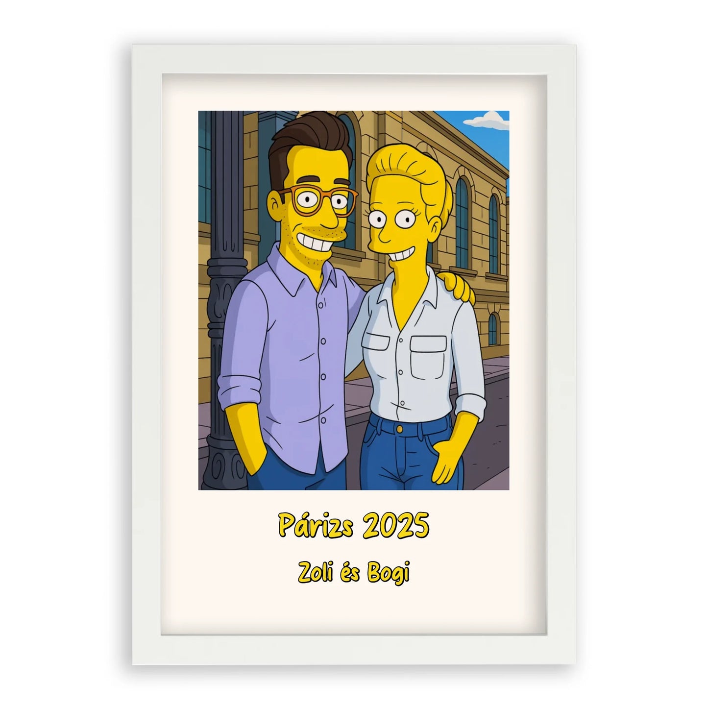 A4-fehér-képkeret-álló