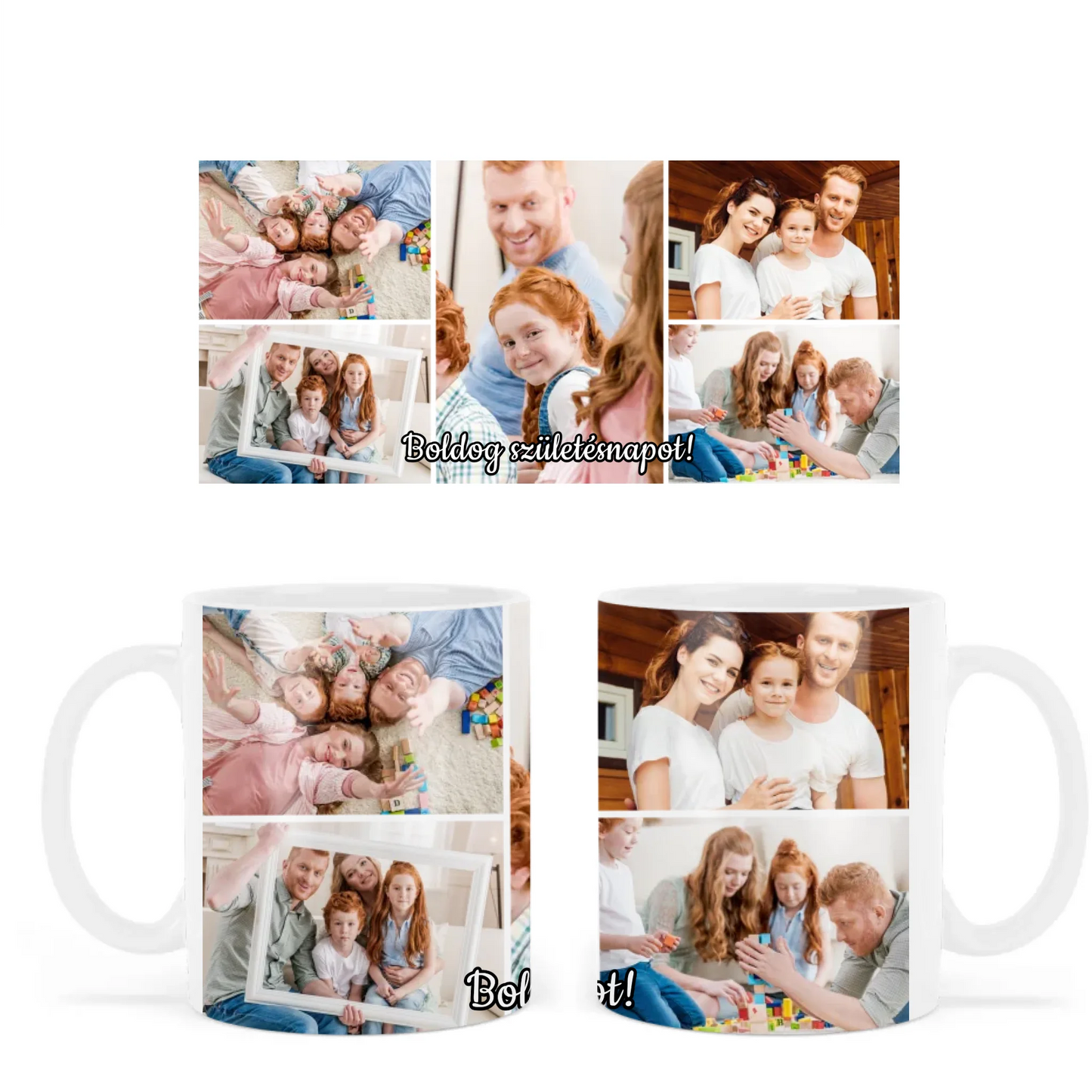 egyedi fényképes királyi portré bögre