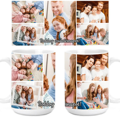 egyedi fényképes királyi portré bögre XL