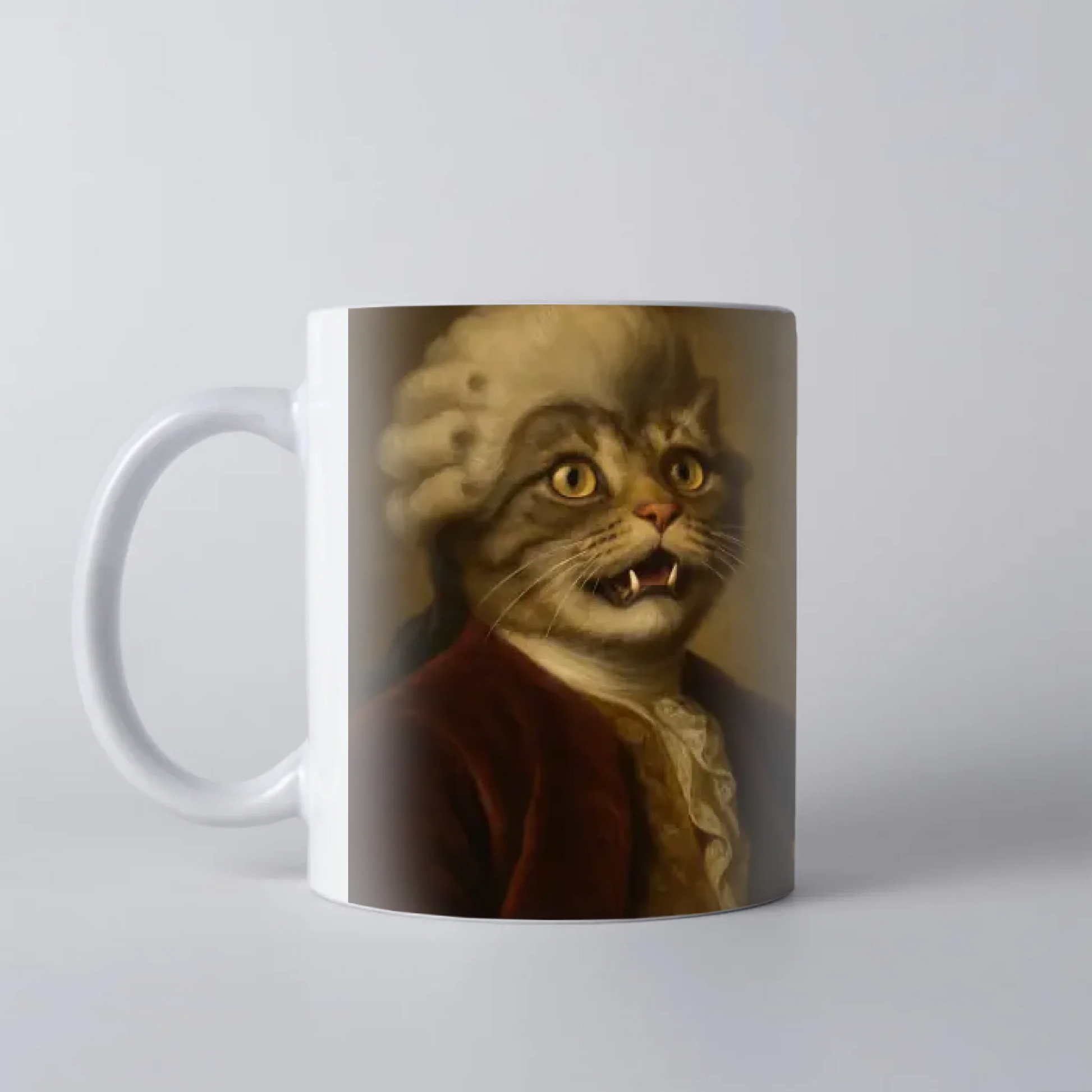 egyedi fényképes királyi portré bögre