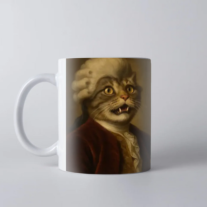 egyedi fényképes királyi portré bögre