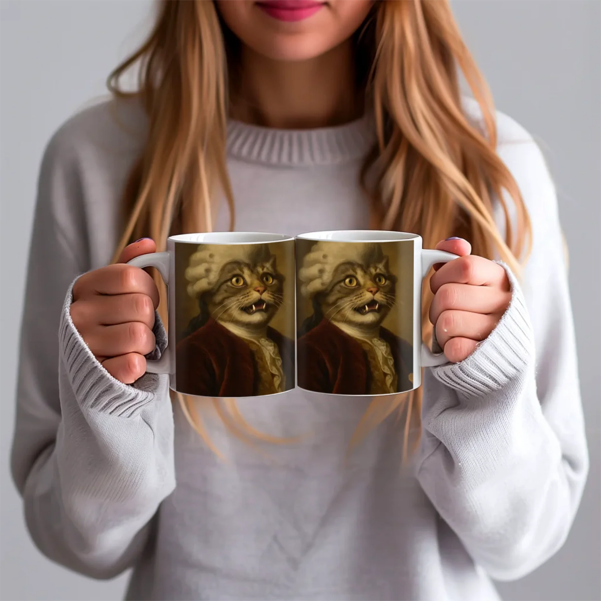 egyedi fényképes királyi portré bögre