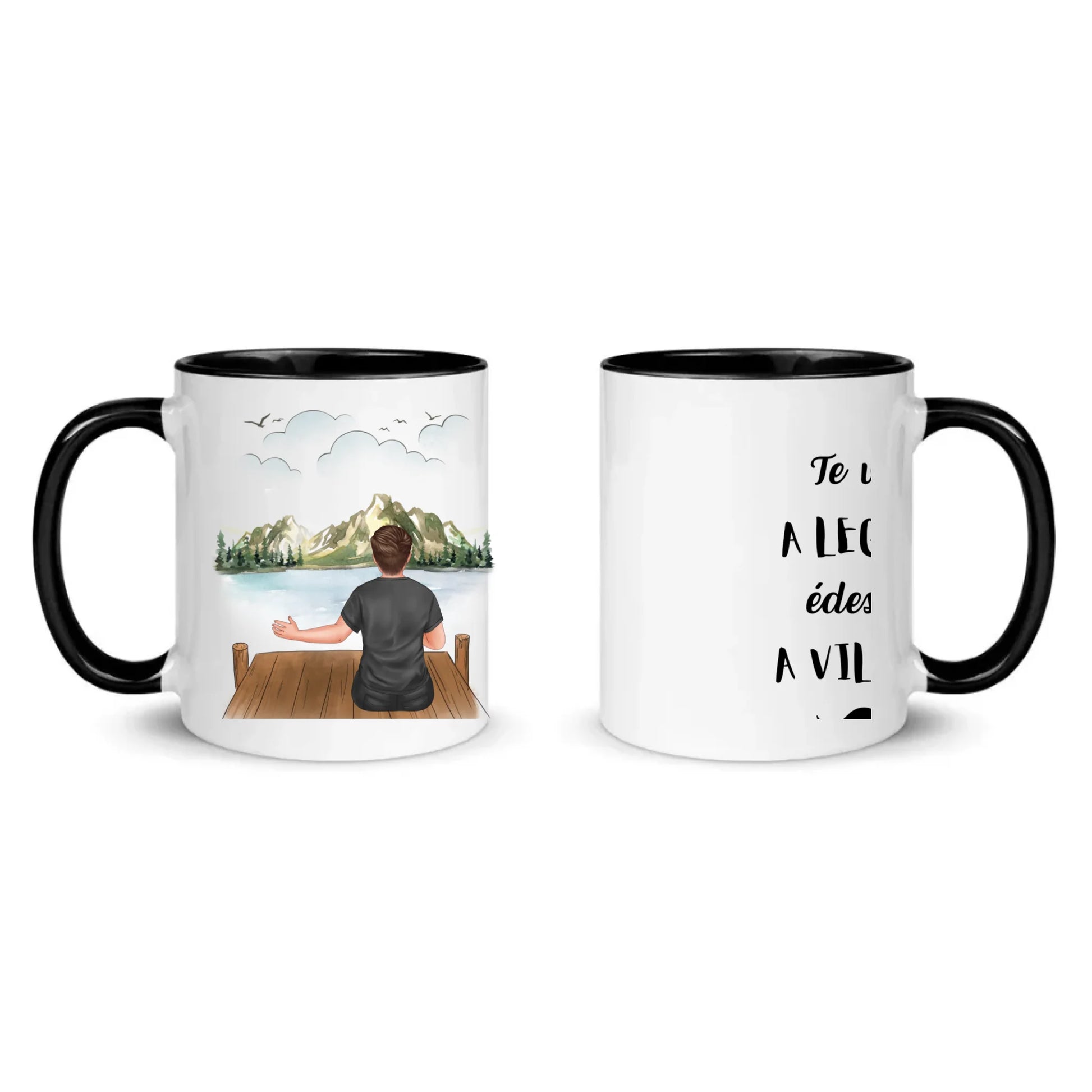 egyedi szerkeszthető bögre apáknak akár 3 gyermekkel