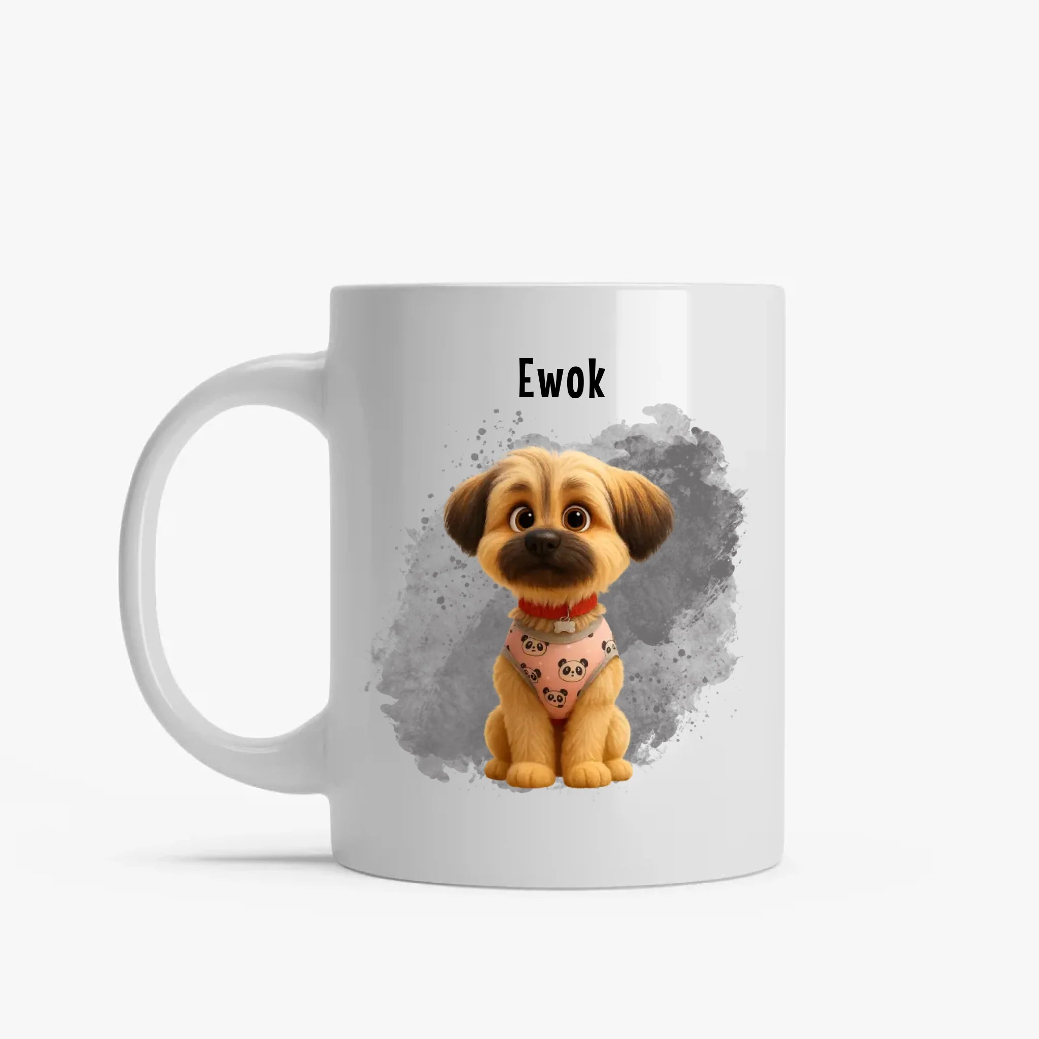 egyedi fényképes rajzfilm karakteres kutyás bögre