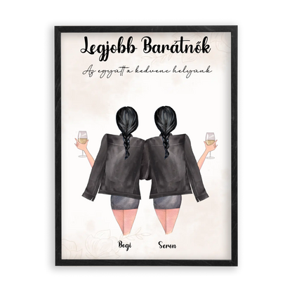 30x40cm-fekete-képkeret-álló-keskeny