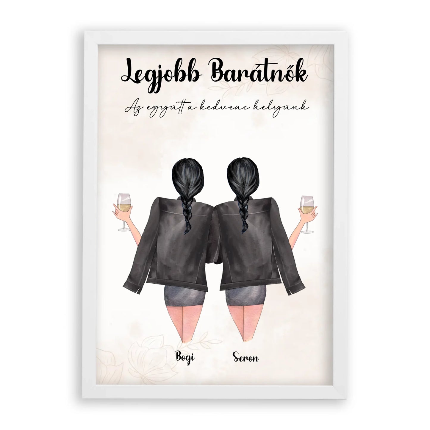 A4 mdf fehér keskeny