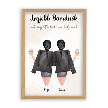 A4 mdf fehér keskeny