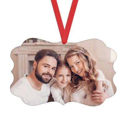 egyedi fényképes karácsonyfadísz