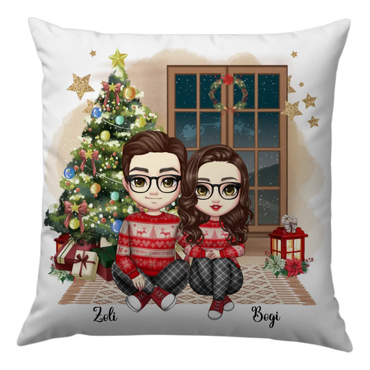 Egyedi Fényképes Fotókollázs Párna - 18 Képpel