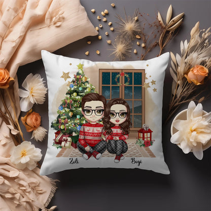 Egyedi Fényképes Fotókollázs Párna - 18 Képpel