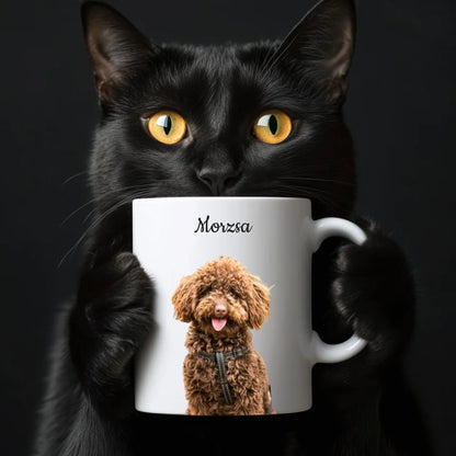 egyedi fényképes kutyás bögre