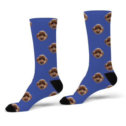 egyedi fényképes zokni arc