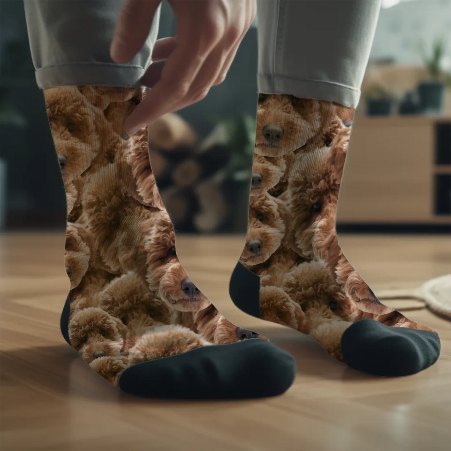 egyedi fényképes férfi zokni arckavalkád