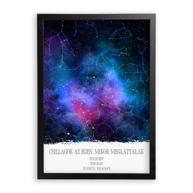 csillagtérkép-falikép-egyedi-szöveggel-és-háttérrel