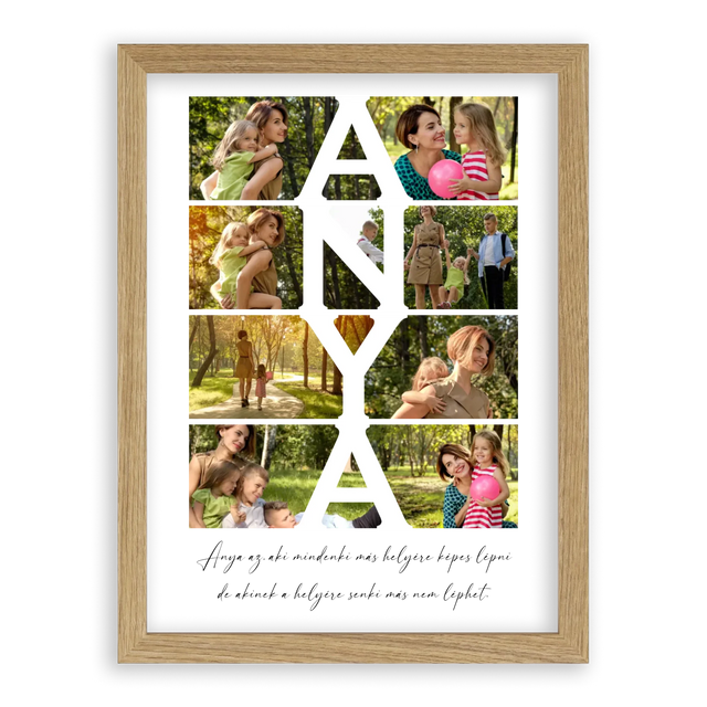 ANYA Fotókollázs - 8 Képpel