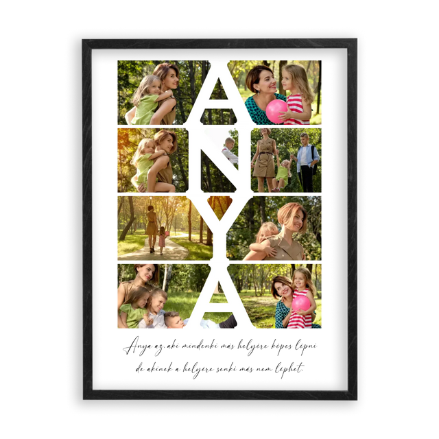 ANYA Fotókollázs - 8 Képpel