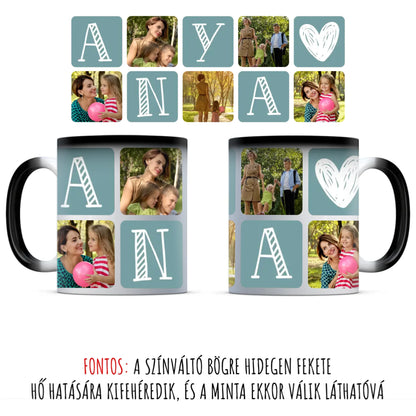 ANYA Feliratos Bögre 5 Fényképpel