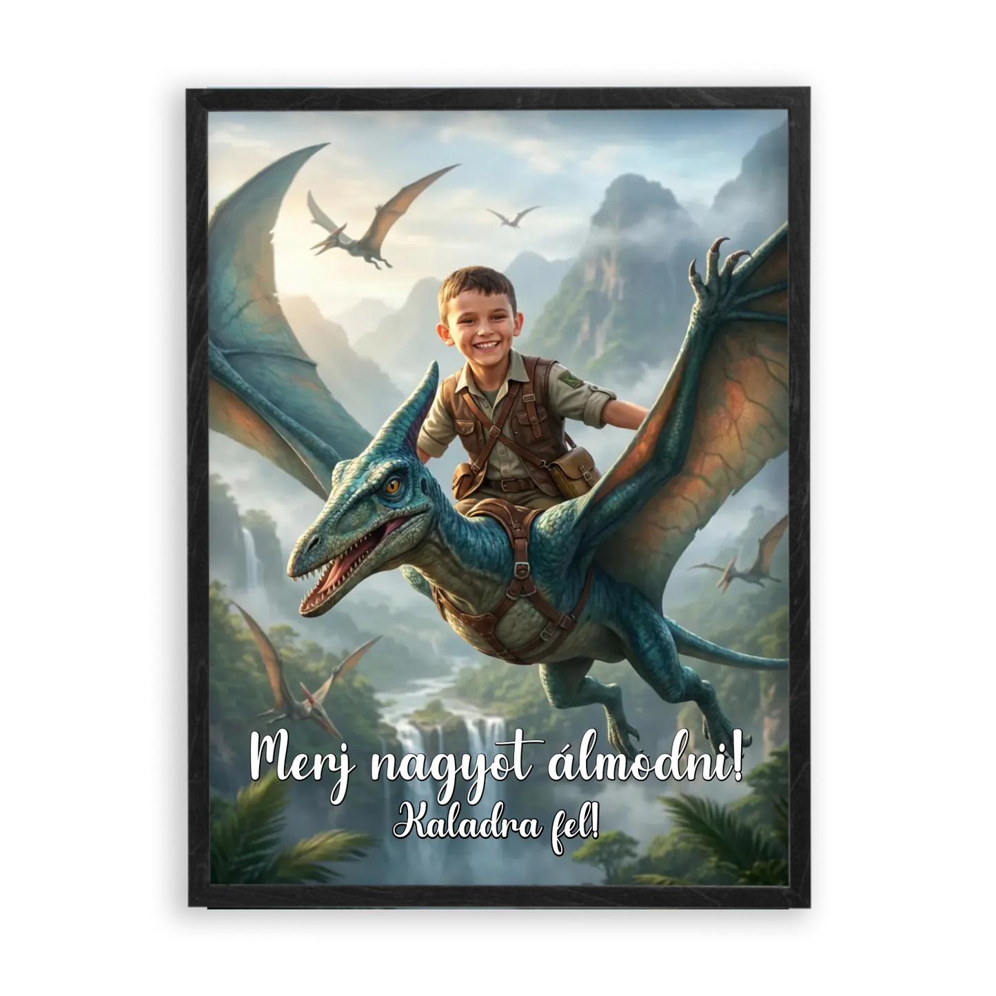 Pterodaktilusz Lovas - Álom Portré - Azonnali Látványterv
