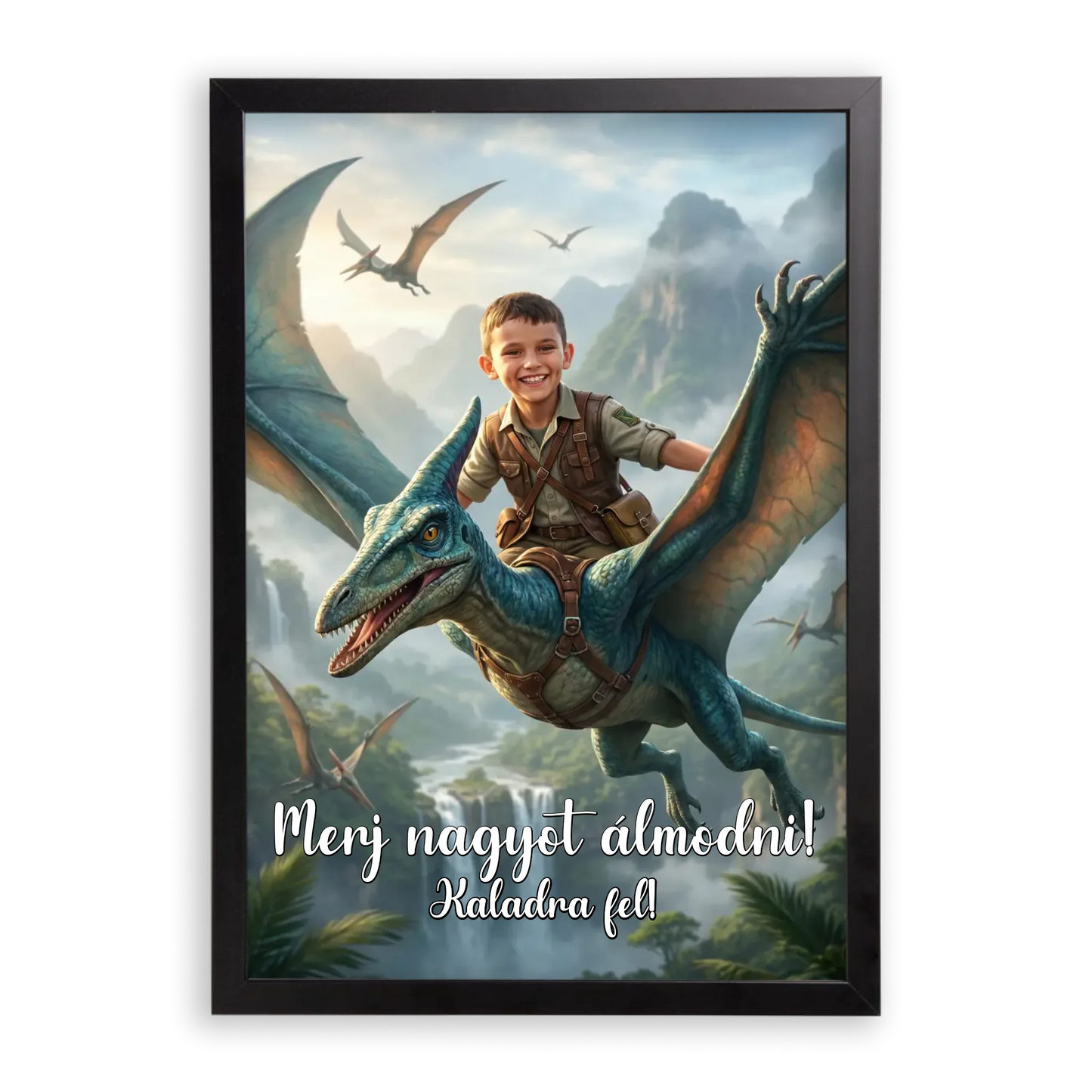 Pterodaktilusz Lovas - Álom Portré - Azonnali Látványterv