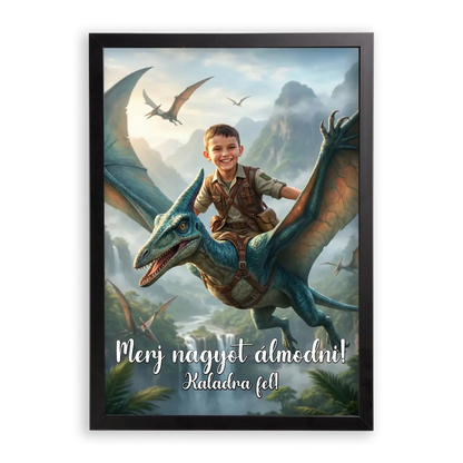 Pterodaktilusz Lovas - Álom Portré - Azonnali Látványterv