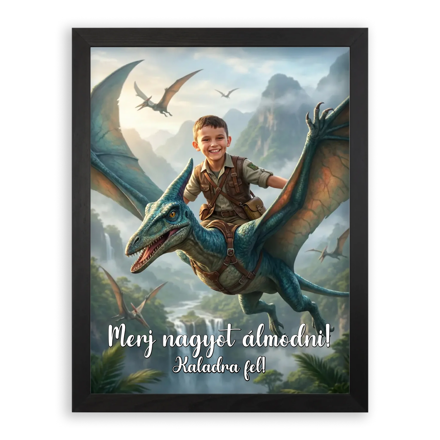 Pterodaktilusz Lovas - Álom Portré - Azonnali Látványterv