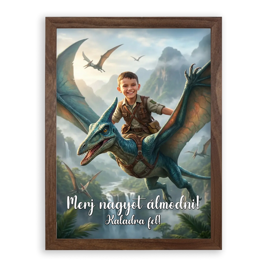 Pterodaktilusz Lovas - Álom Portré - Azonnali Látványterv