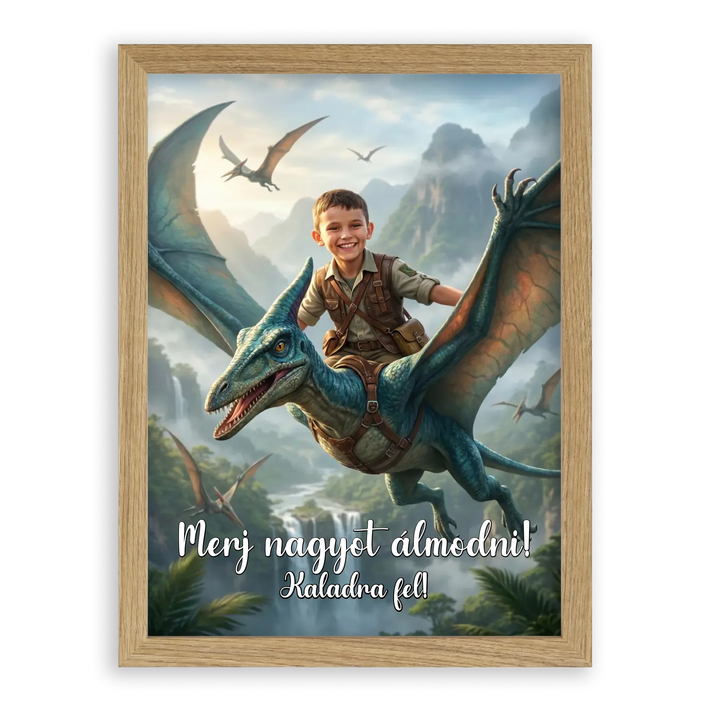 Pterodaktilusz Lovas - Álom Portré - Azonnali Látványterv