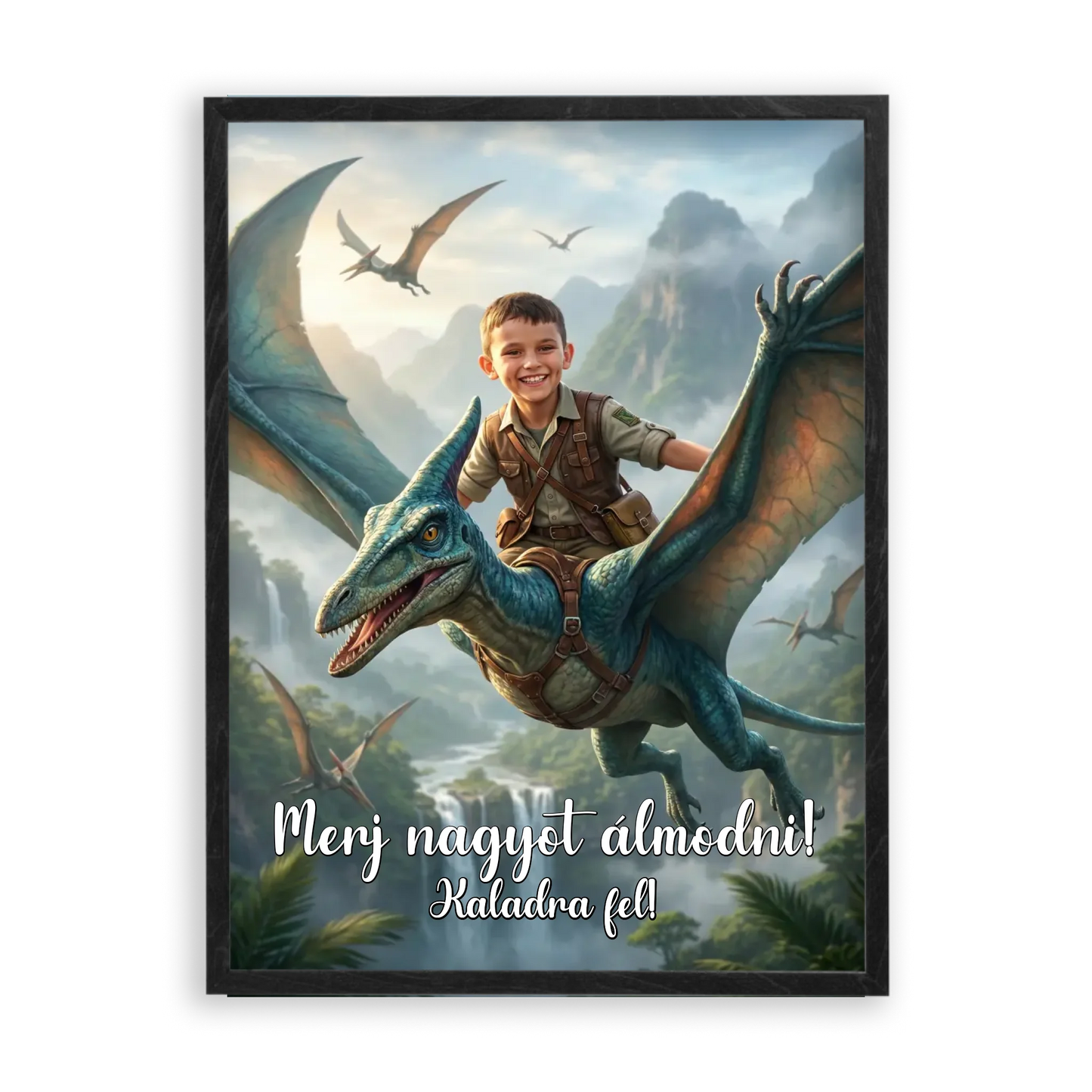 Pterodaktilusz Lovas - Álom Portré - Azonnali Látványterv