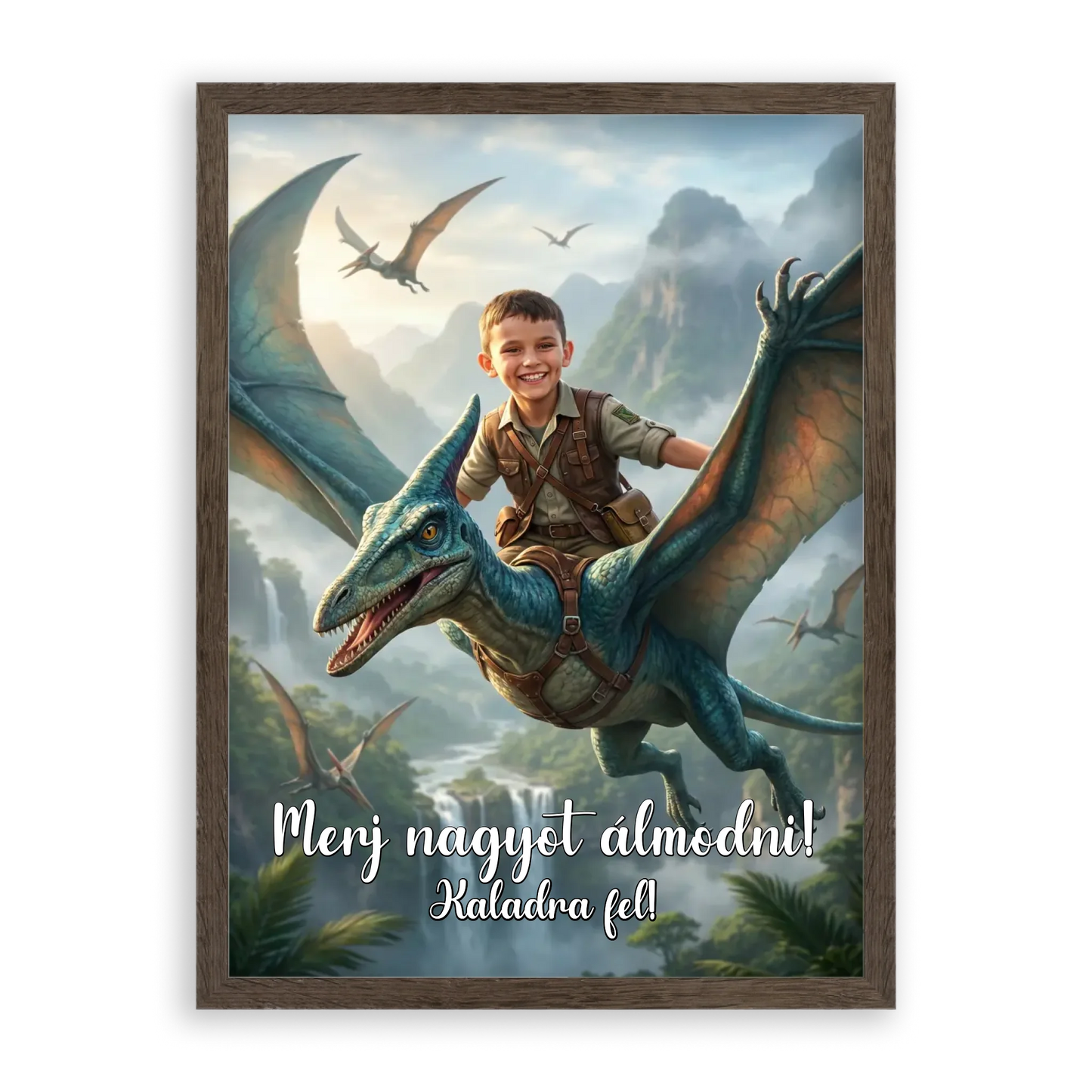 Pterodaktilusz Lovas - Álom Portré - Azonnali Látványterv