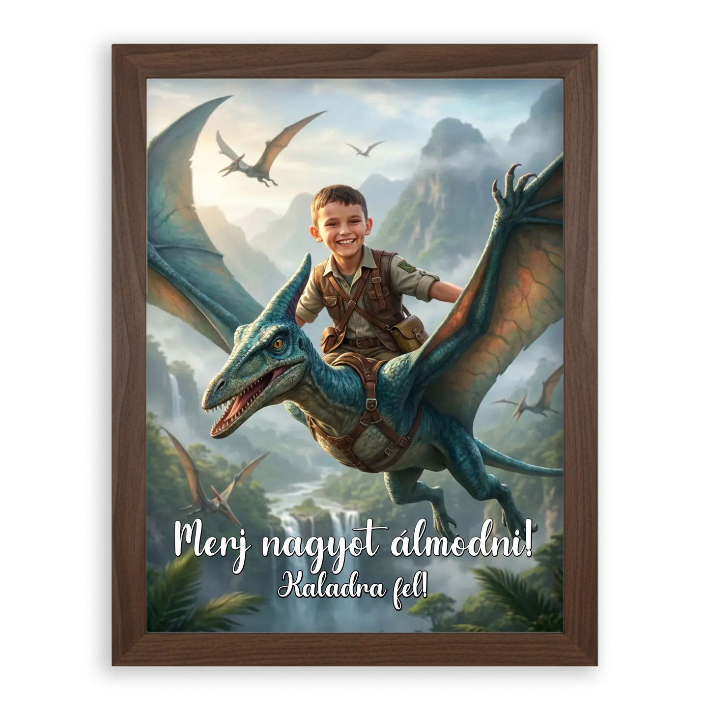 Pterodaktilusz Lovas - Álom Portré - Azonnali Látványterv