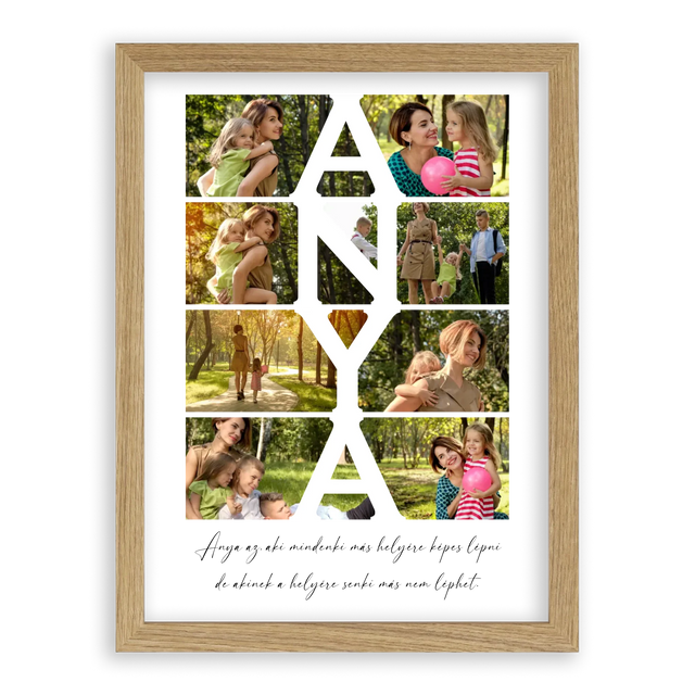 ANYA Fotókollázs - 8 Képpel
